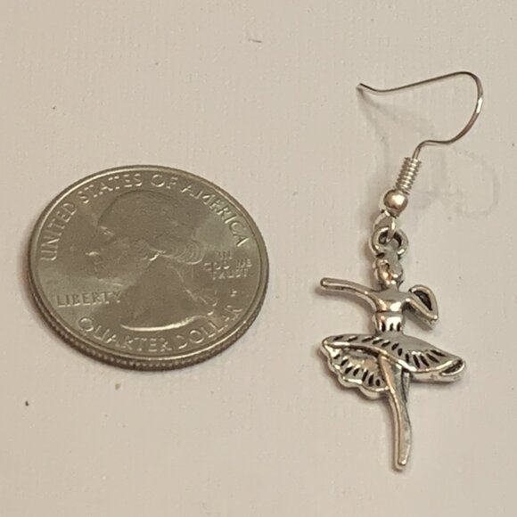 Ballet Dancer, Dancing Earrings, Gift Idea, Sports Earrings, Dancing Jewelry - Picture 4 of 7